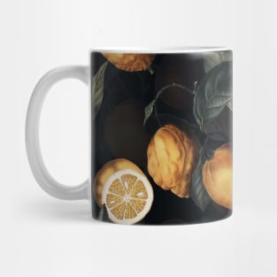 Vintage Fruit Pattern XXV - Night Mug